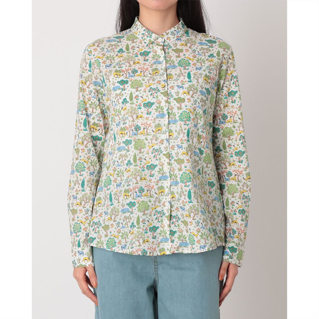 センソユニコ Sensounico Lucruca【LIBERTY.】Eito Blotchブラウス (イエロー) イエロー