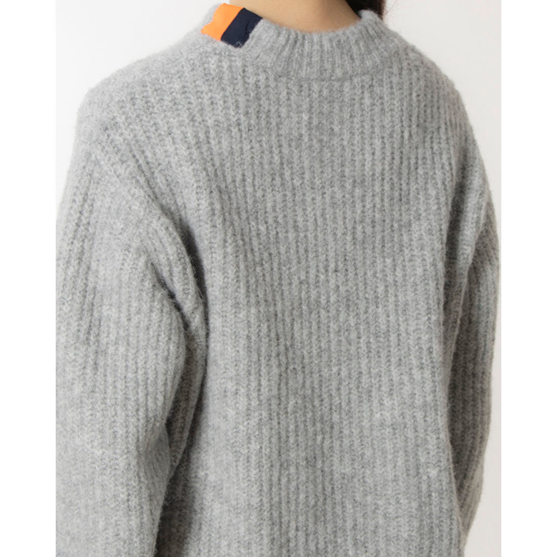 センソユニコ Sensounico J.branche 衿配色テープニット