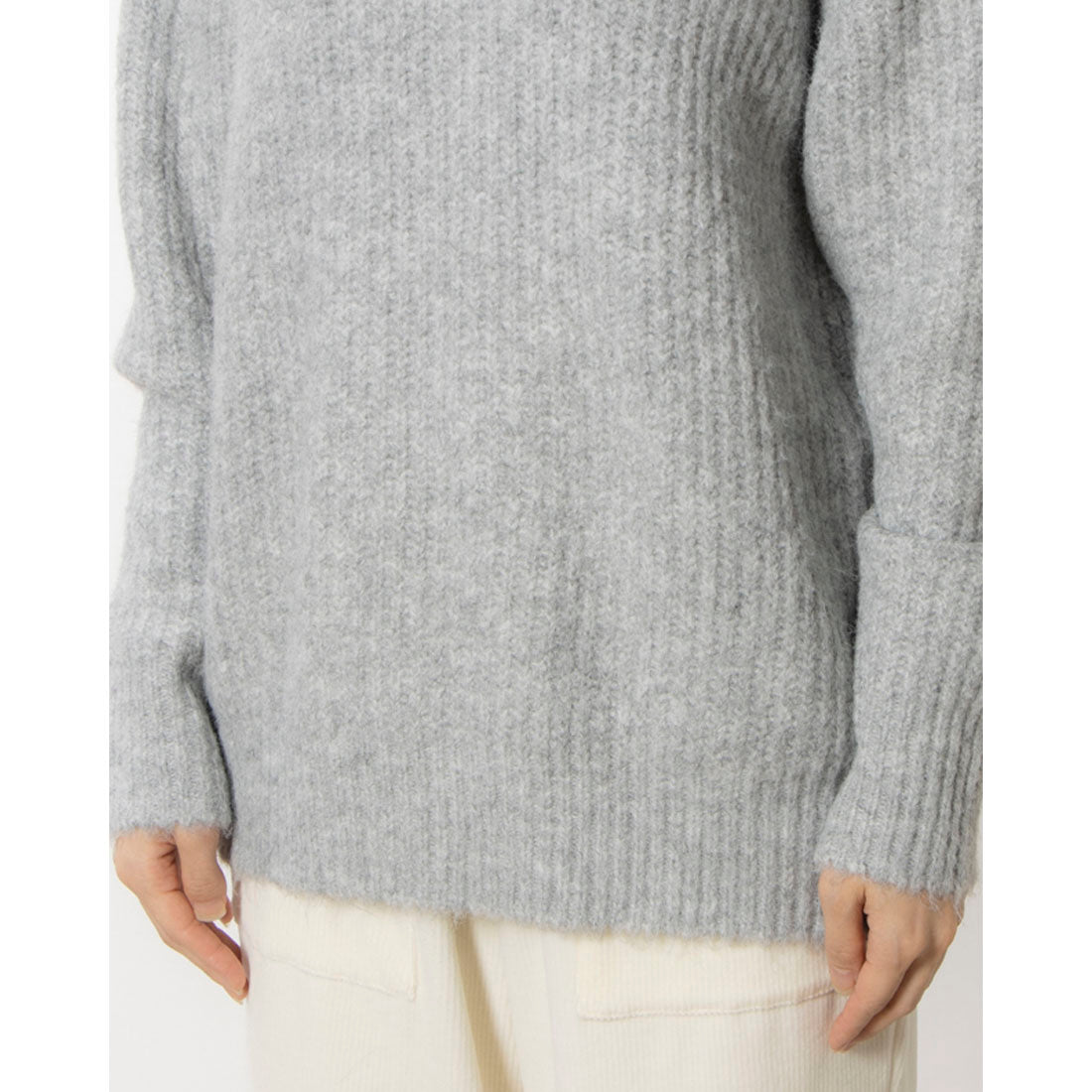 センソユニコ Sensounico J.branche 衿配色テープニット