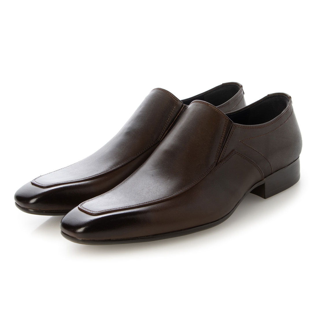 Salvatore Rossi Teramo square toe leather slip-ons
