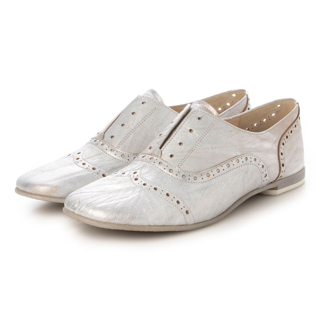 Saya flat slip-on oxford shoes