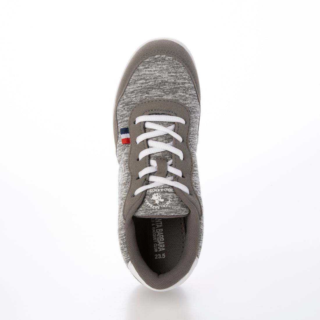 サンタバーバラ ポロ アンド ラケット クラブ SANTA BARBARA POLO&RACQUET CLUB 【軽量】レースアップスニーカー FKR-1058 (グレー) グレー