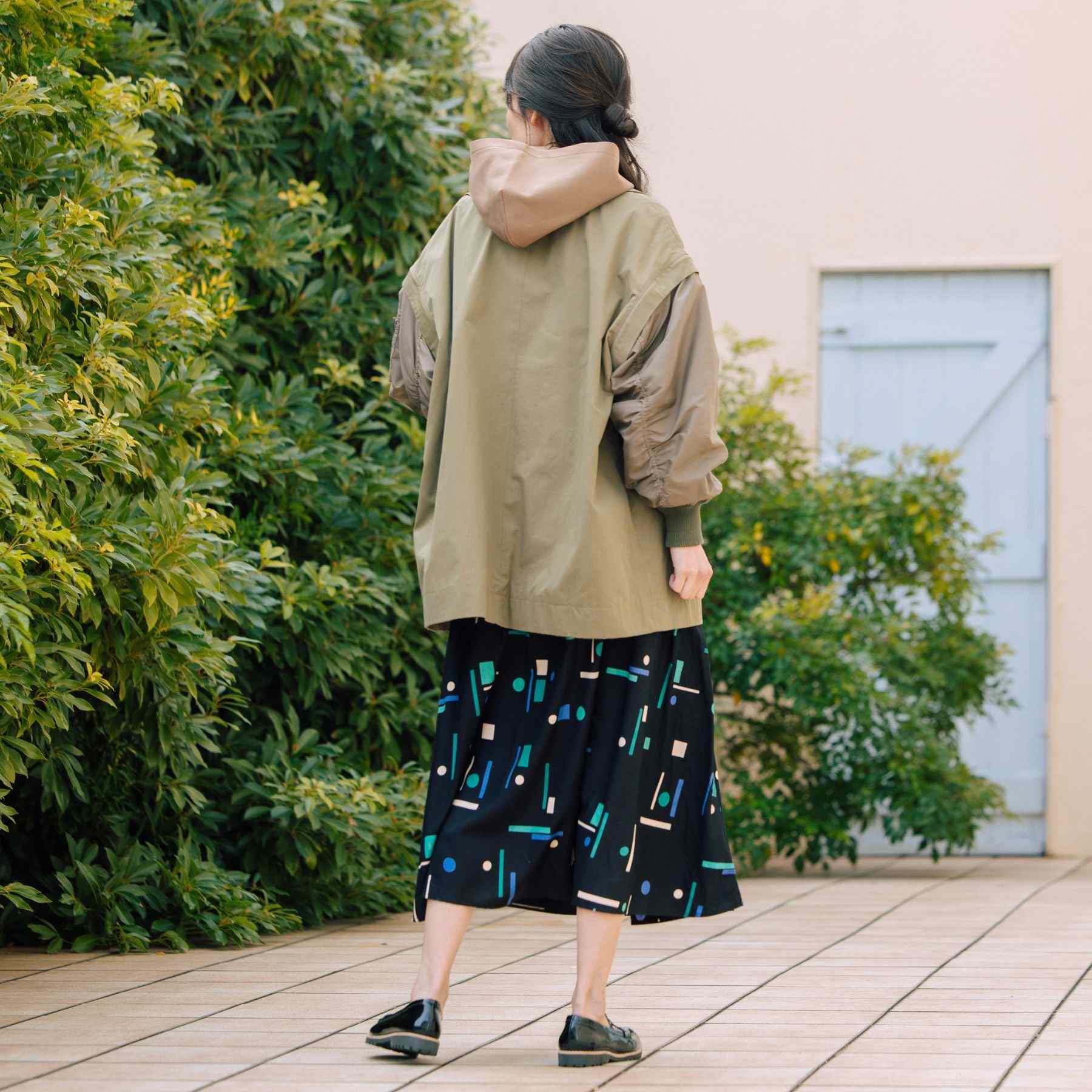 サブストリート マイスタンダード sabstreet my standard 【大きいサイズ】 15号(3L) FONTLAB MA-1スリーブショートコート (ベージュ) ベージュ