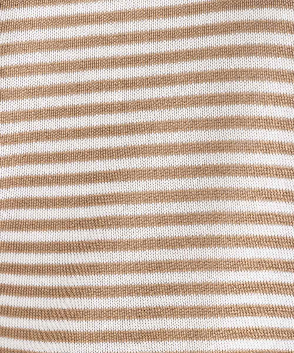 サブストリート マイスタンダード sabstreet my standard 【大きいサイズ】 9号・15号・19号(M・3L・5L) FONTLAB ボーダーポロニット (ブラック) ブラック