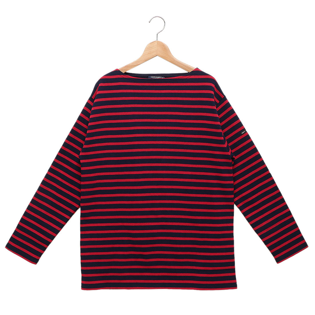 トップス saint james Saint James T-shirt Cut and Sew Guild Boat Neck Navy Red Men's Women's