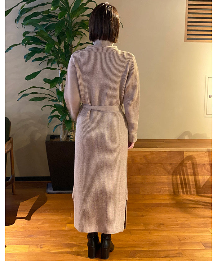 Toac Slit Knit Dress