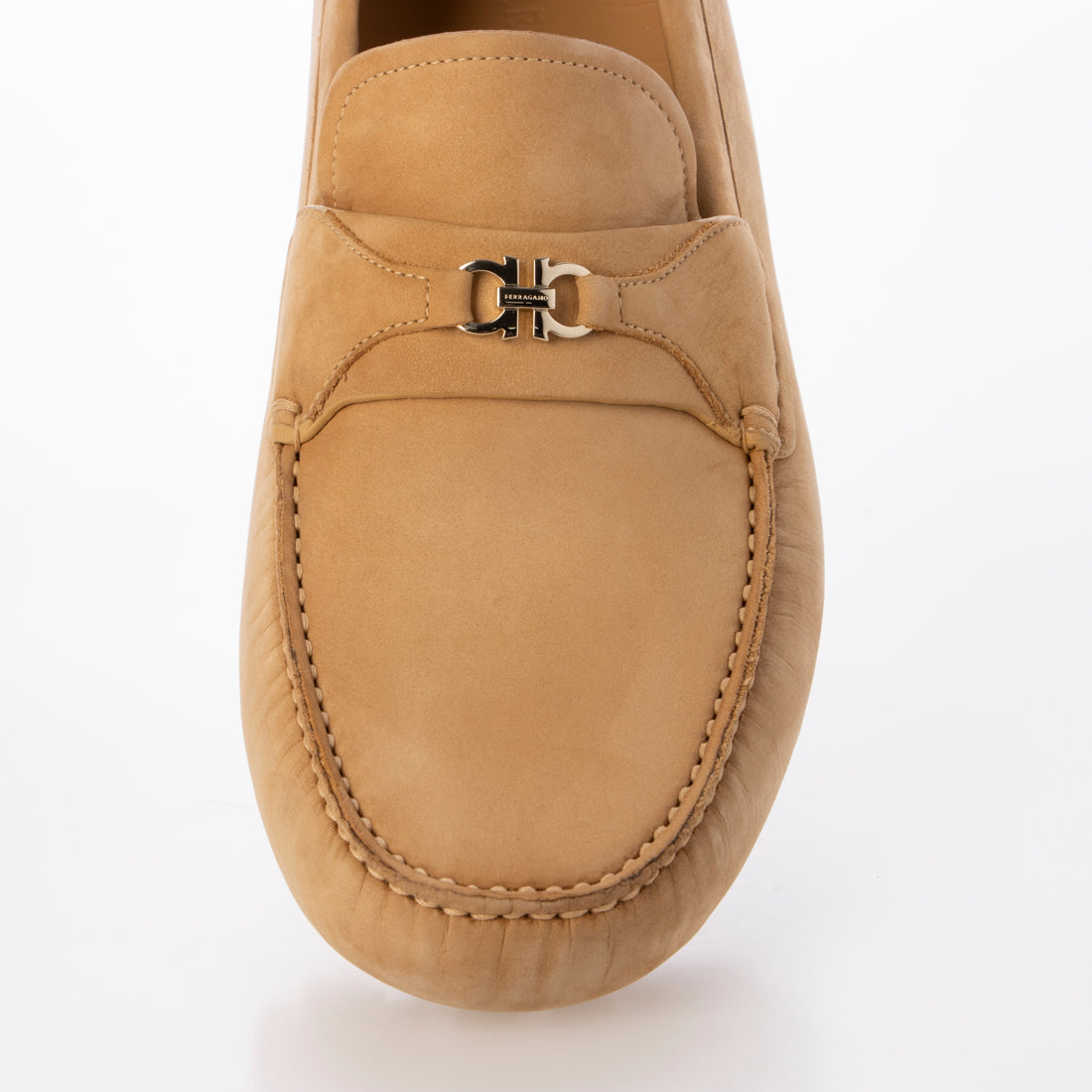 サルバトーレフェラガモ Salvatore Ferragamo ビット ドライビングシューズ (BEIGE) BEIGE