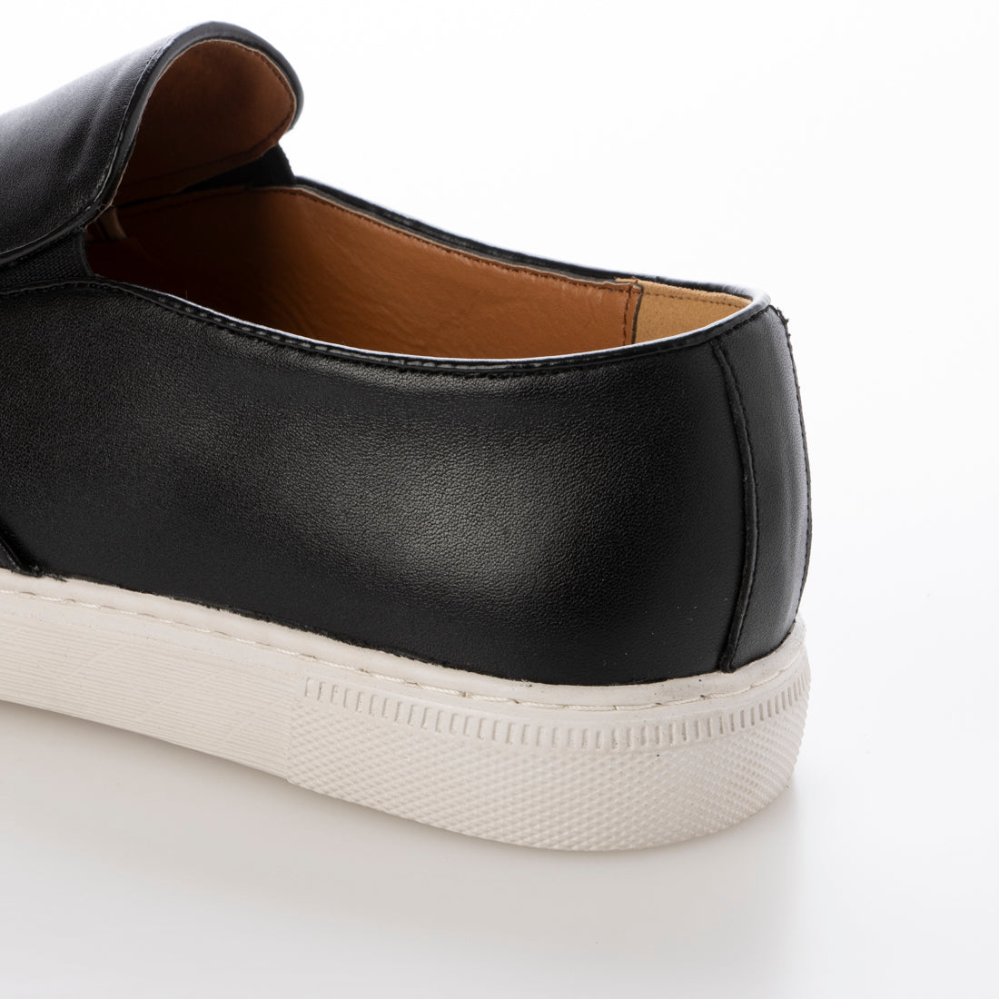 サラバンド SARABANDE 本革スリッポンスニーカー / 6122 (ブラック) ブラック