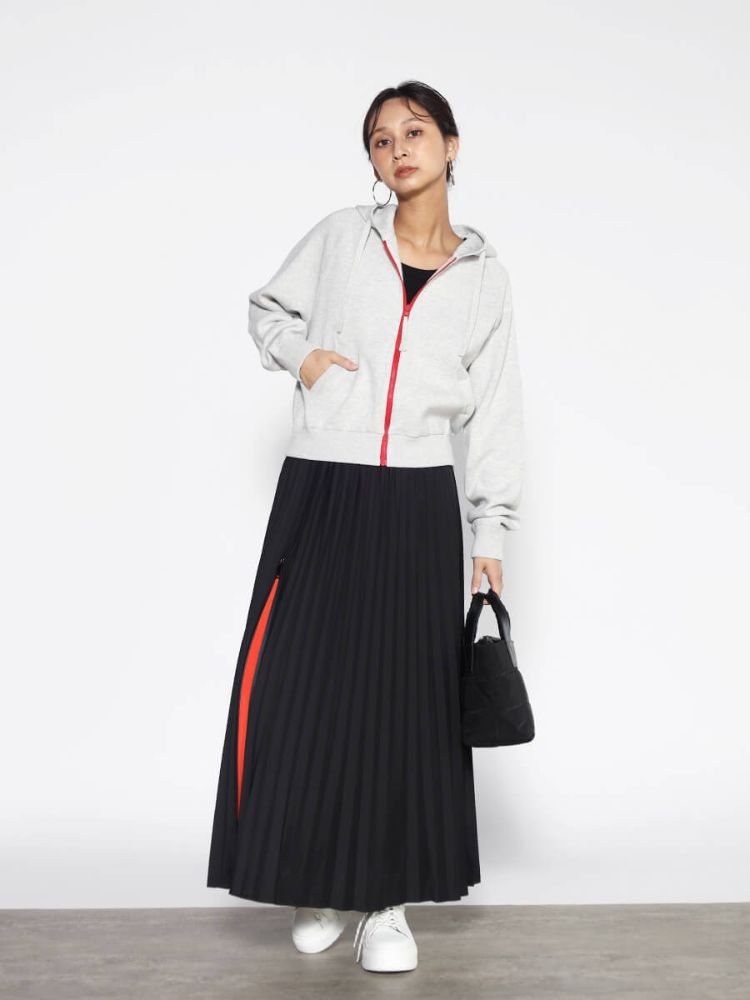 スコットクラブ SCOTCLUB リバーシブルロゴジップパーカー (ライトグレー) ライトグレー