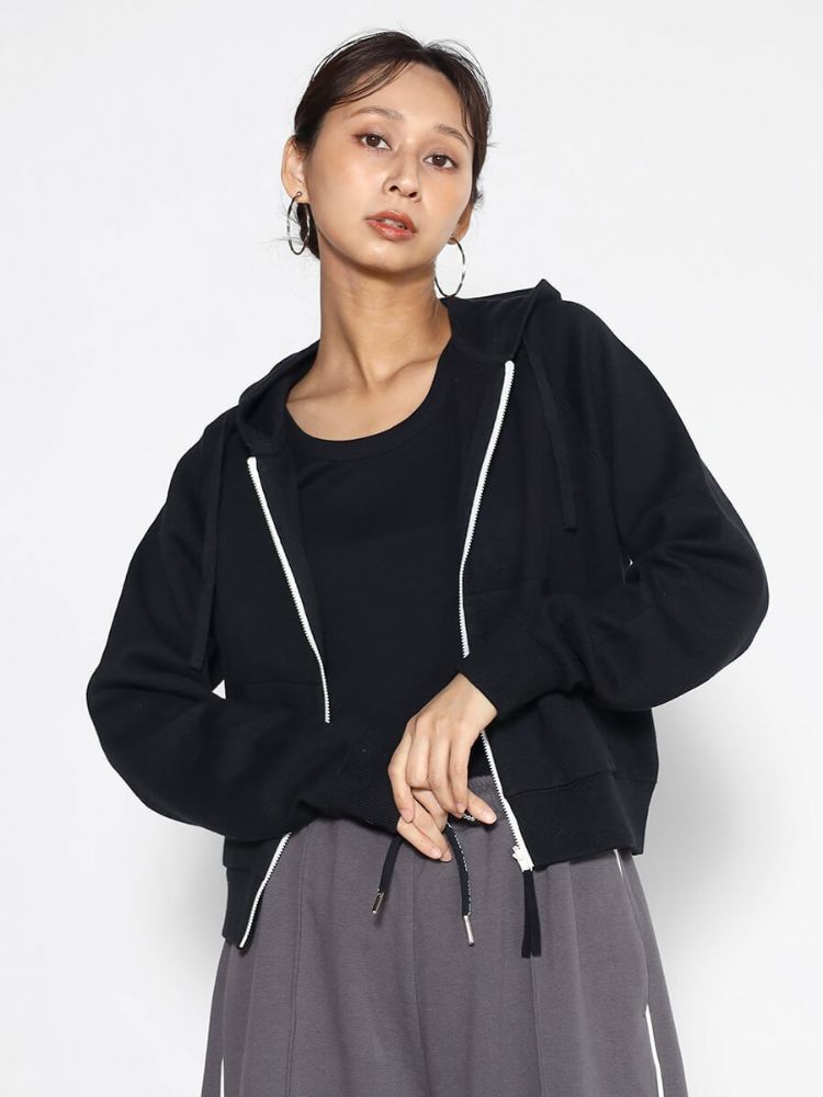 スコットクラブ SCOTCLUB リバーシブルロゴジップパーカー (ライトグレー) ライトグレー