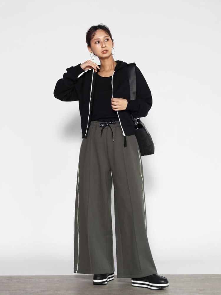 スコットクラブ SCOTCLUB リバーシブルロゴジップパーカー (ライトグレー) ライトグレー