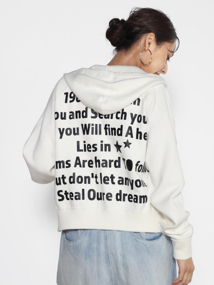 スコットクラブ SCOTCLUB リバーシブルロゴジップパーカー (ライトグレー) ライトグレー