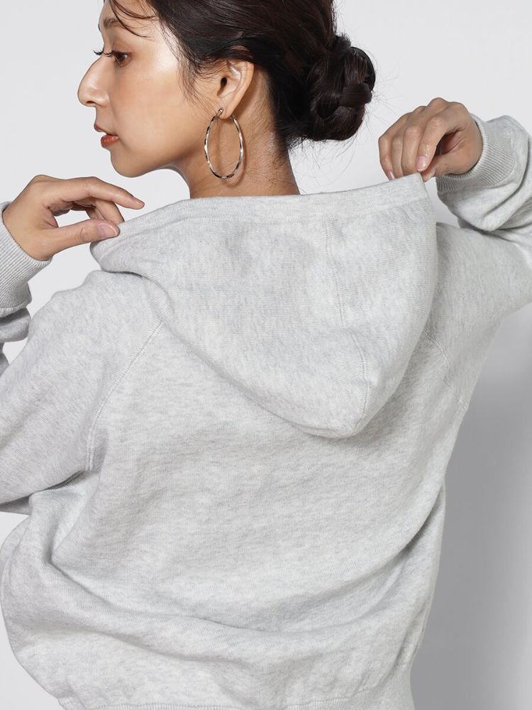 スコットクラブ SCOTCLUB リバーシブルロゴジップパーカー (ライトグレー) ライトグレー