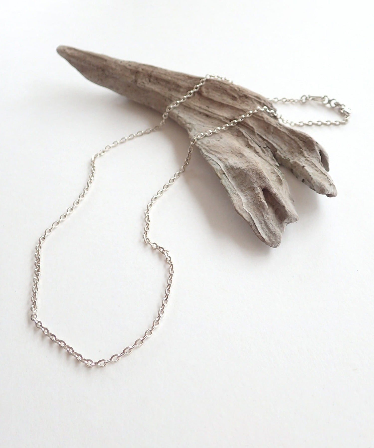 セットアップセブン SETUP7 【MANANAS】Oval Link Chain Necklace (M/50) Silver925 (シルバー) シルバー