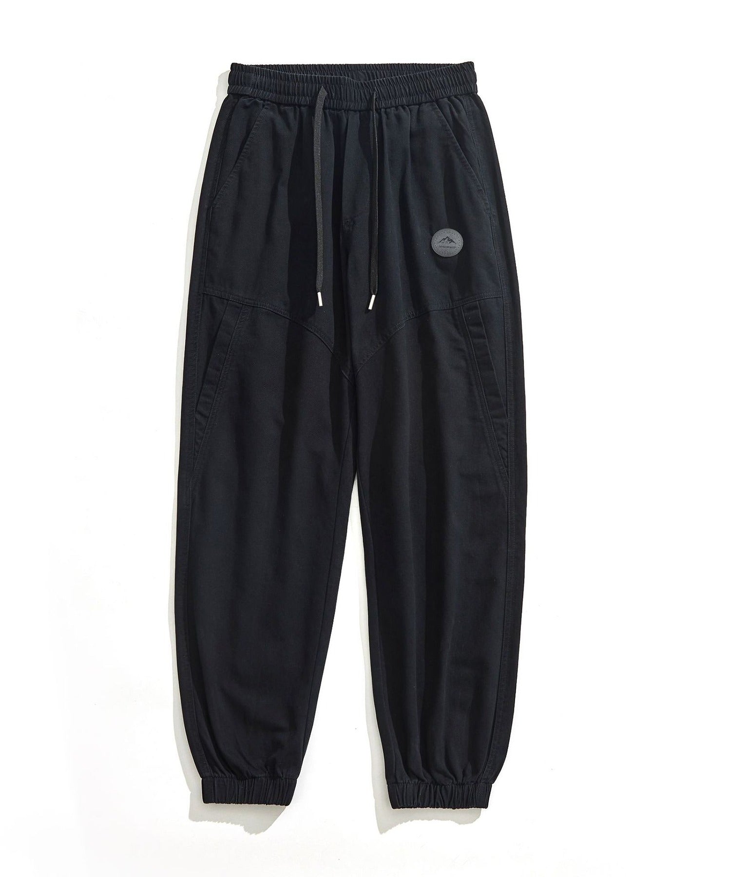 セットアップセブン SETUP7 クロップドコットンスウェットパンツ KNF (ブラック) ブラック