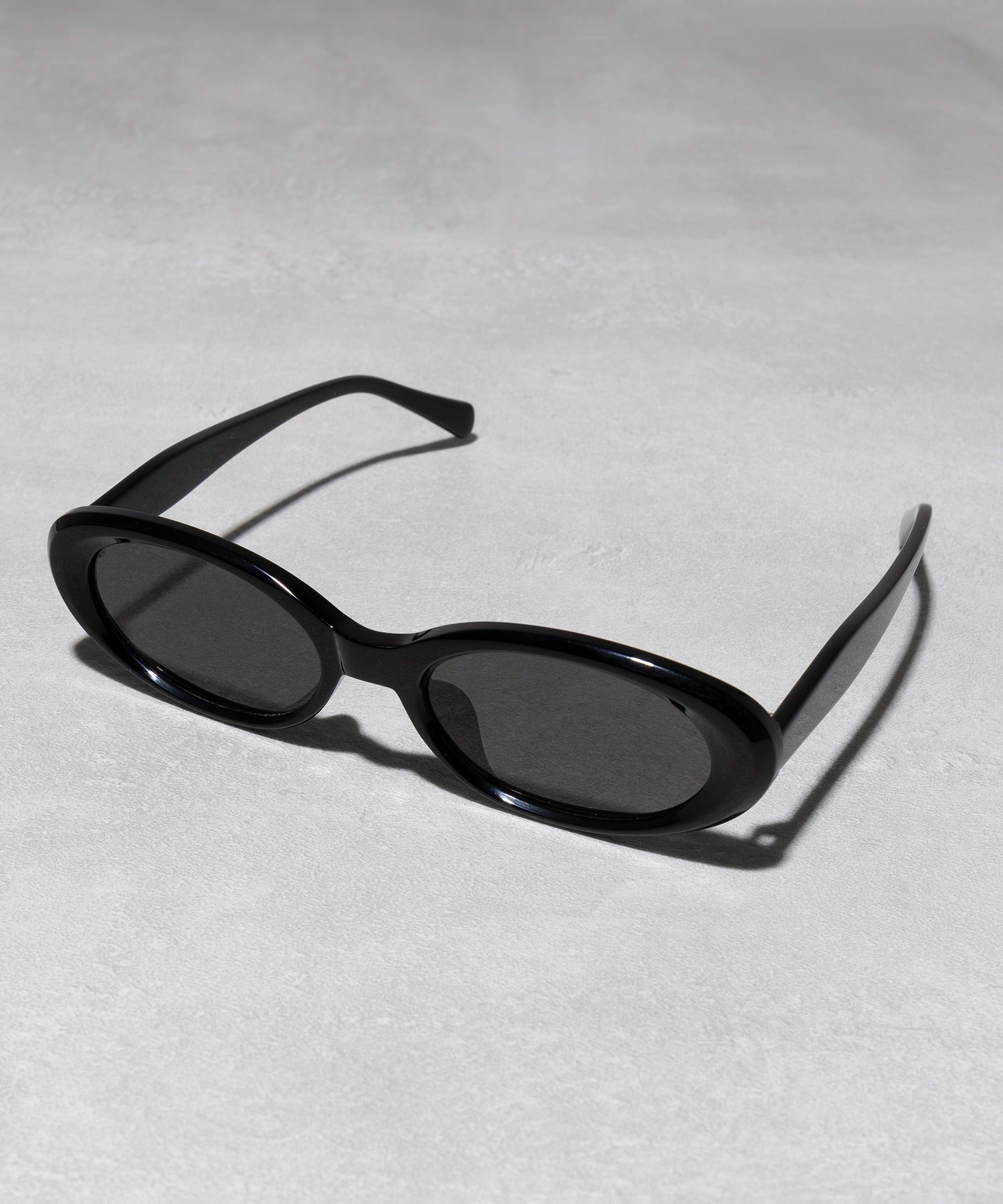 セットアップセブン SETUP7 オーバルデザインサングラス TY8502 (ブラック) ブラック