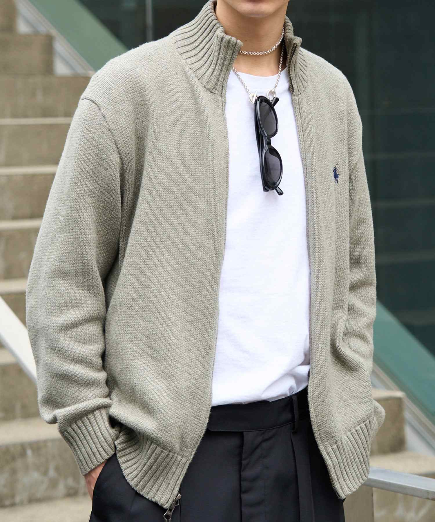 セットアップセブン SETUP7 オーバルデザインサングラス TY8502 (ブラック) ブラック