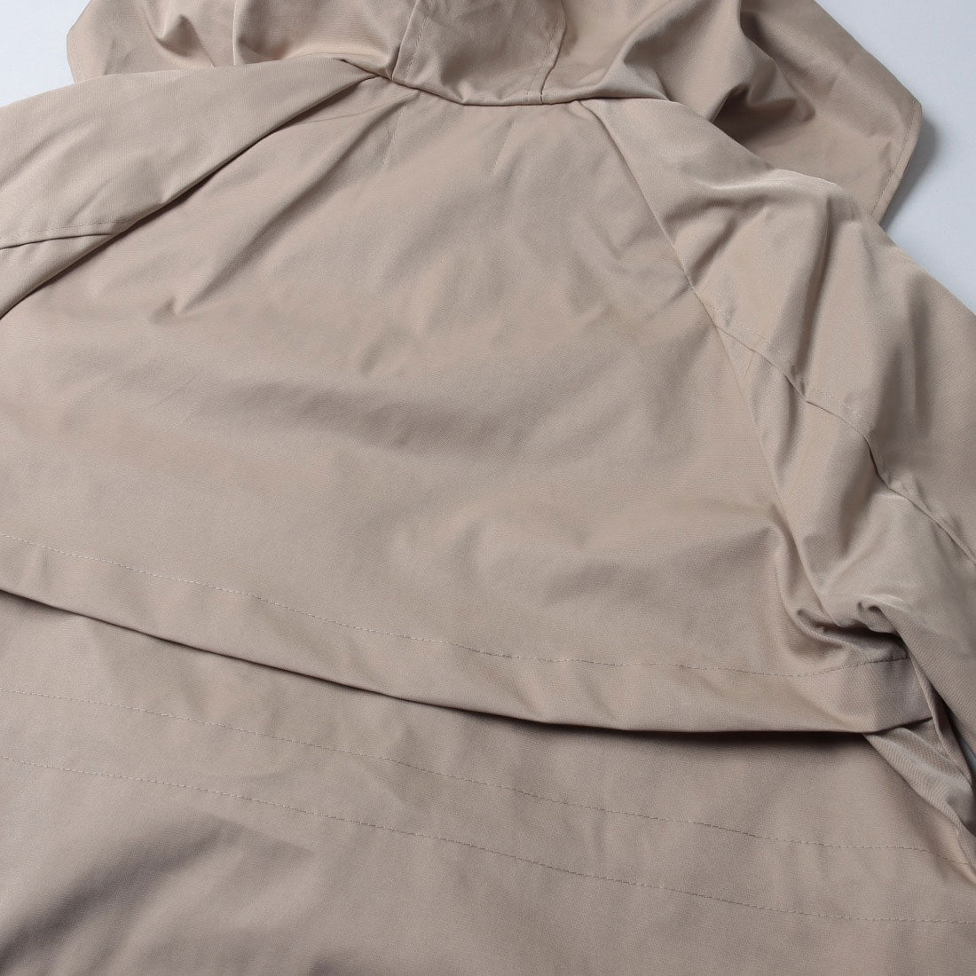 セットアップセブン SETUP7 クロップドギャザーフードジャケットKNF144 (ベージュ) ベージュ