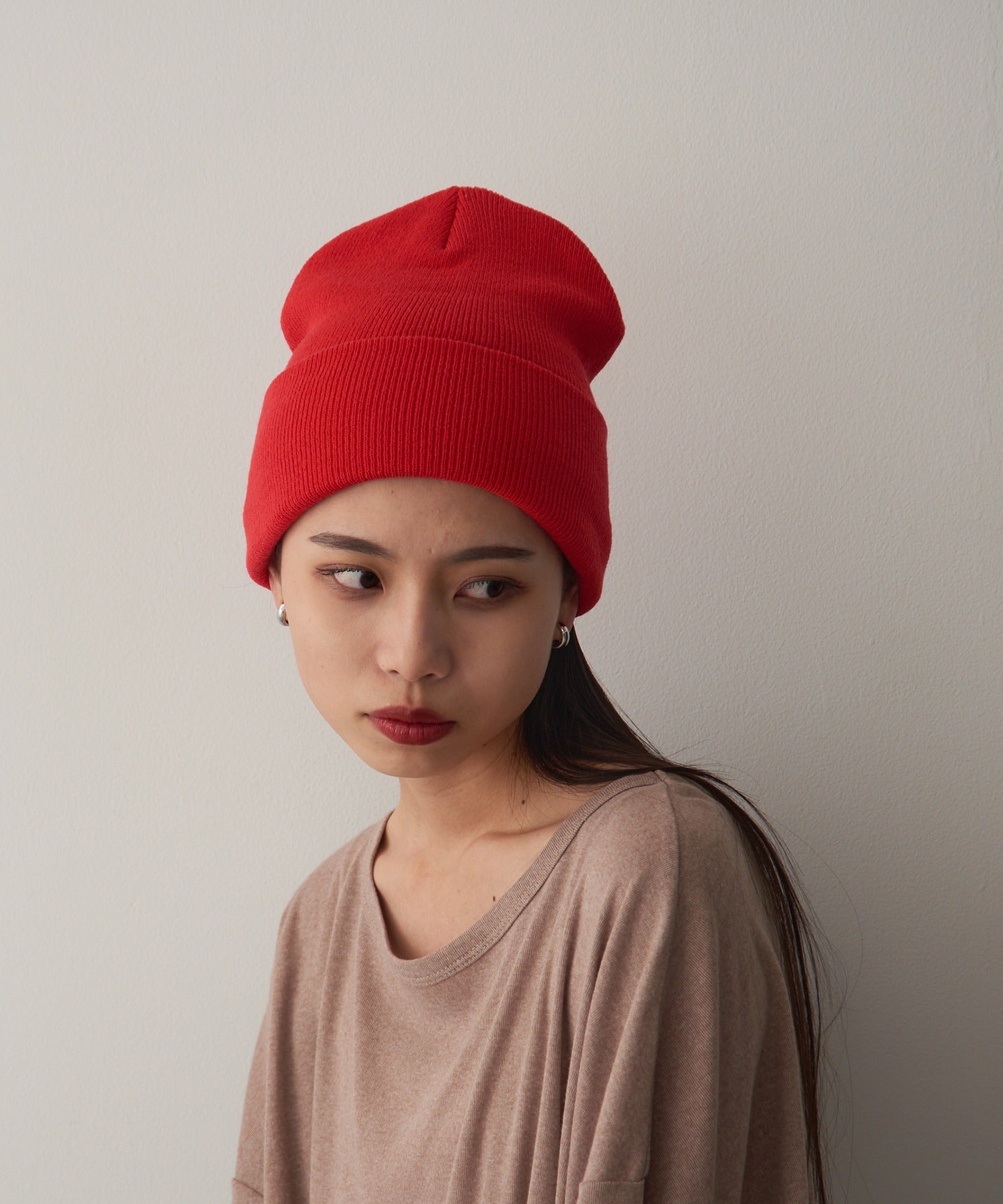 セットアップセブン SETUP7 【FLEXFIT】カフドニットビーニー FL1501KC MURS (レッド) レッド