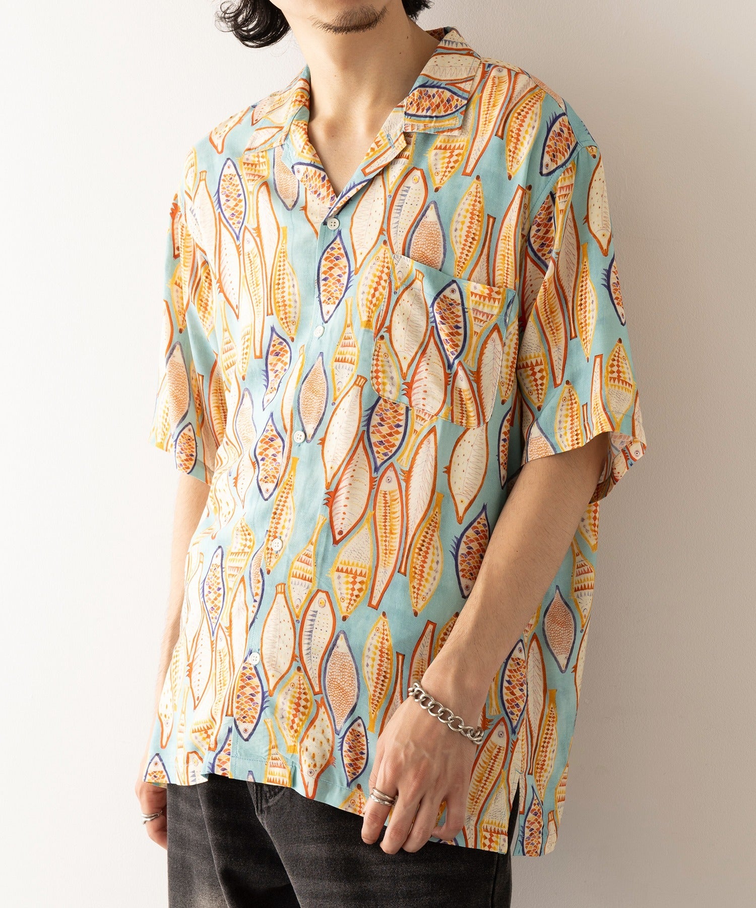 セットアップセブン SETUP7 【SETUP7】オープンカラーシャツ 053520 (その他10) その他10