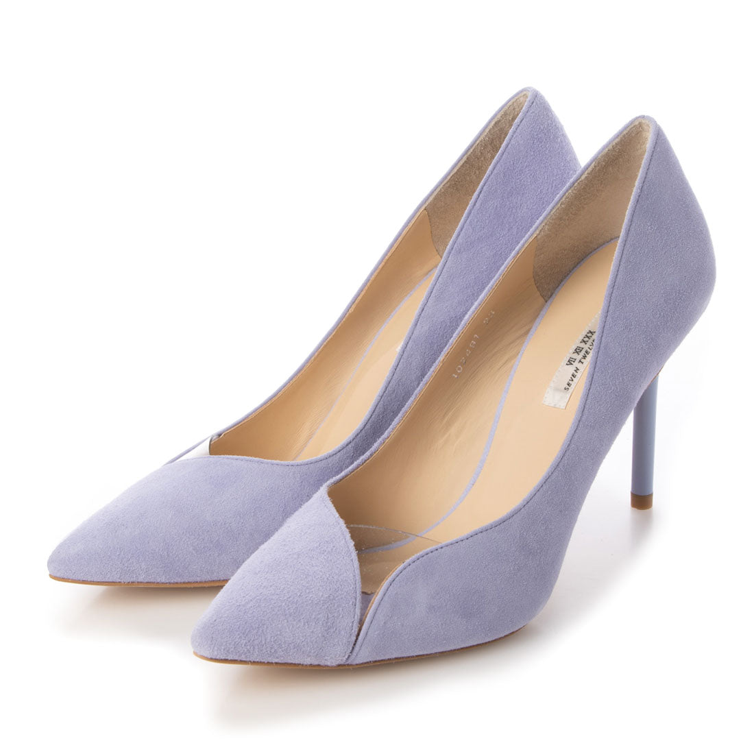 セヴン トゥエルヴ サーティ SEVEN TWELVE THIRTY スティレットヒールクリアモチーフパンプス