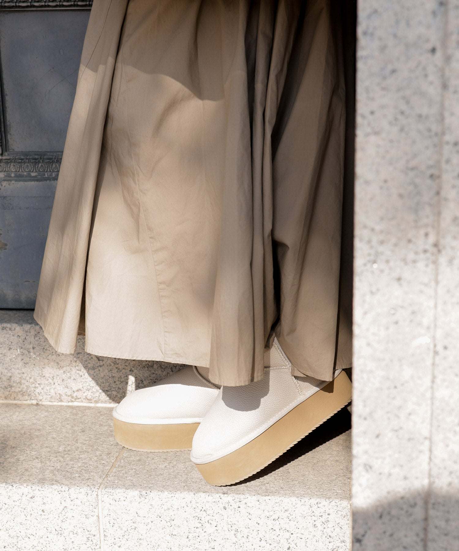 セスト SESTO 軽量厚底ムートンブーツ