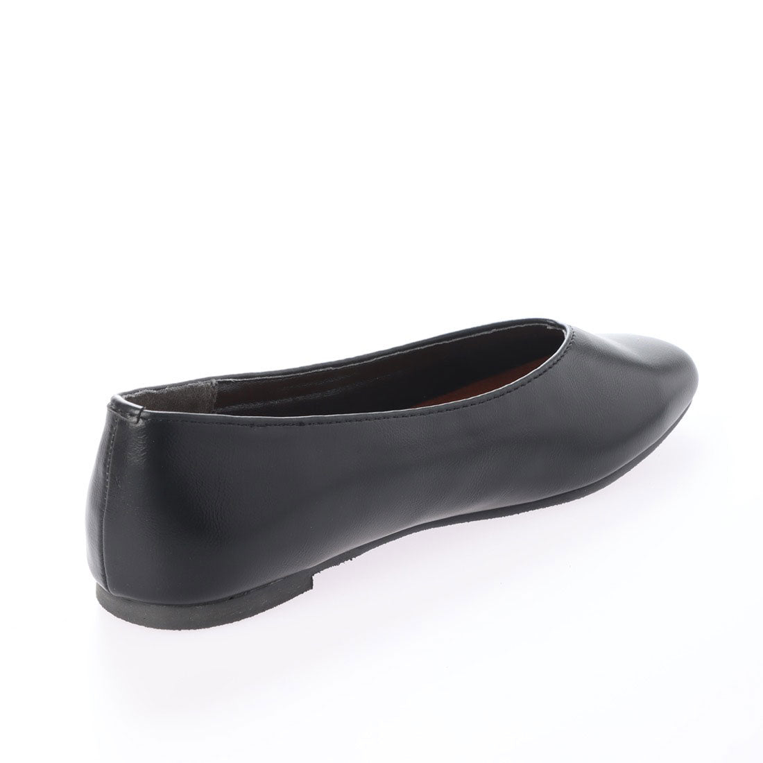 セスト SESTO スクエアトゥフラットシューズVカットバブーシュパンプス