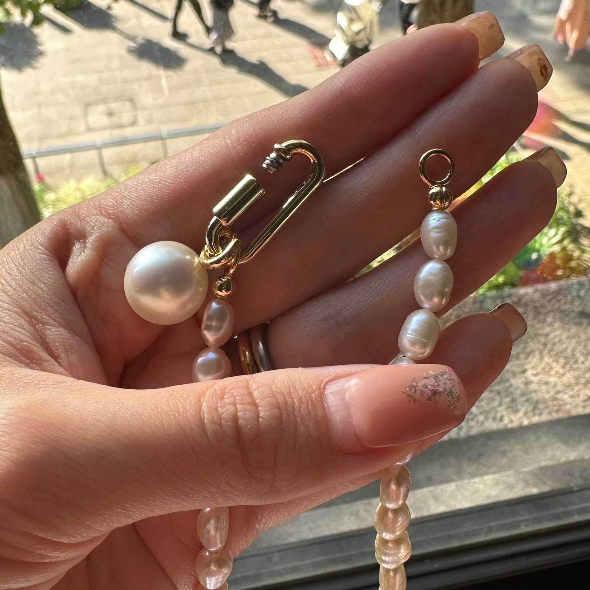 シースキー seasukii Silver925パールネックレス