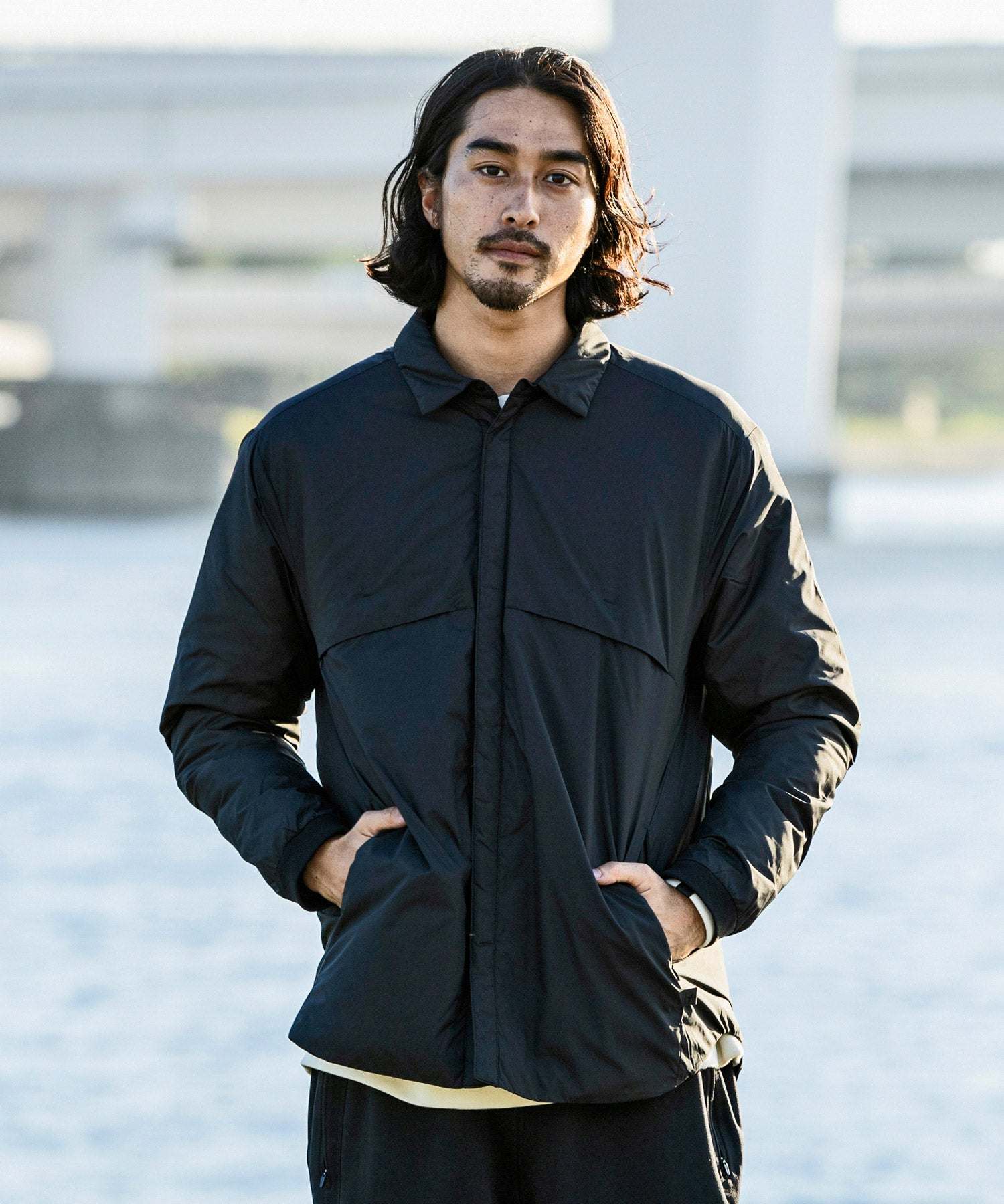 プラスフェニックス +phenix INNER DOWN SHIRTS 內襯羽絨衫 碳素材料石墨烯