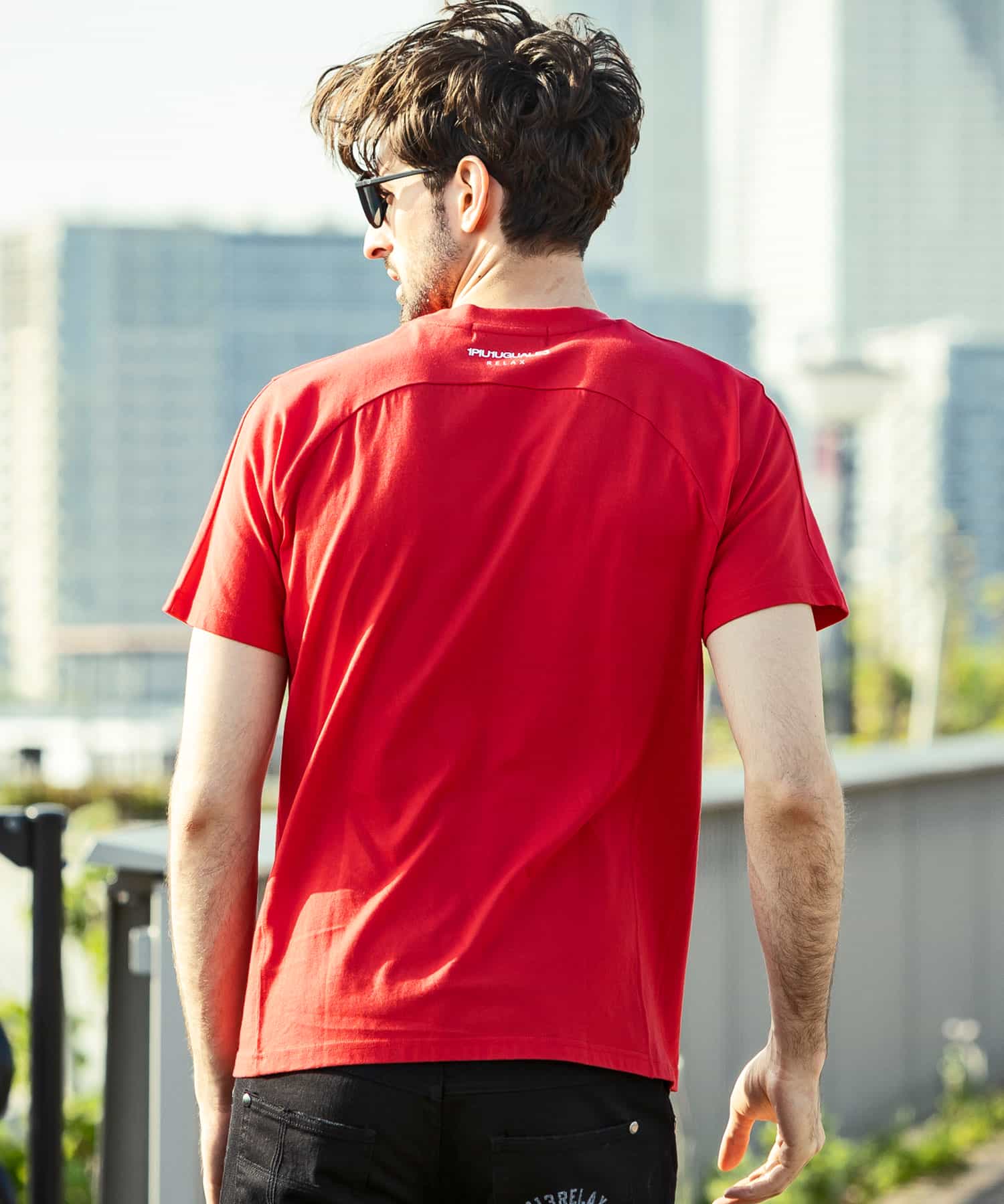 ウノ ピゥ ウノ ウグァーレ トレ リラックス 1PIU1UGUALE3 RELAX 1PIU1UGUALE3 RELAXベーシック半袖Tシャツ