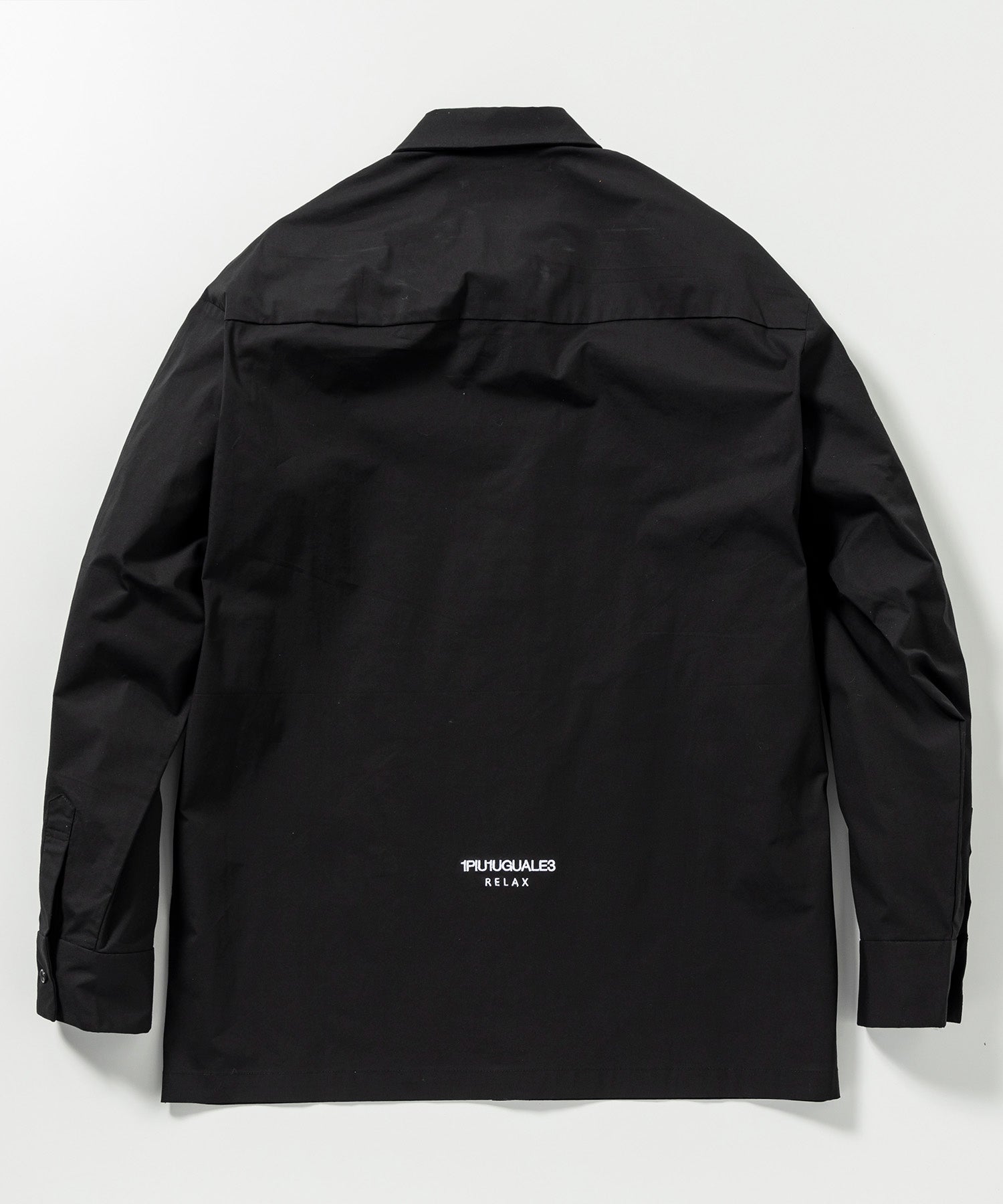 ウノ ピゥ ウノ ウグァーレ トレ リラックス 1PIU1UGUALE3 RELAX ロゴブロードシャツ