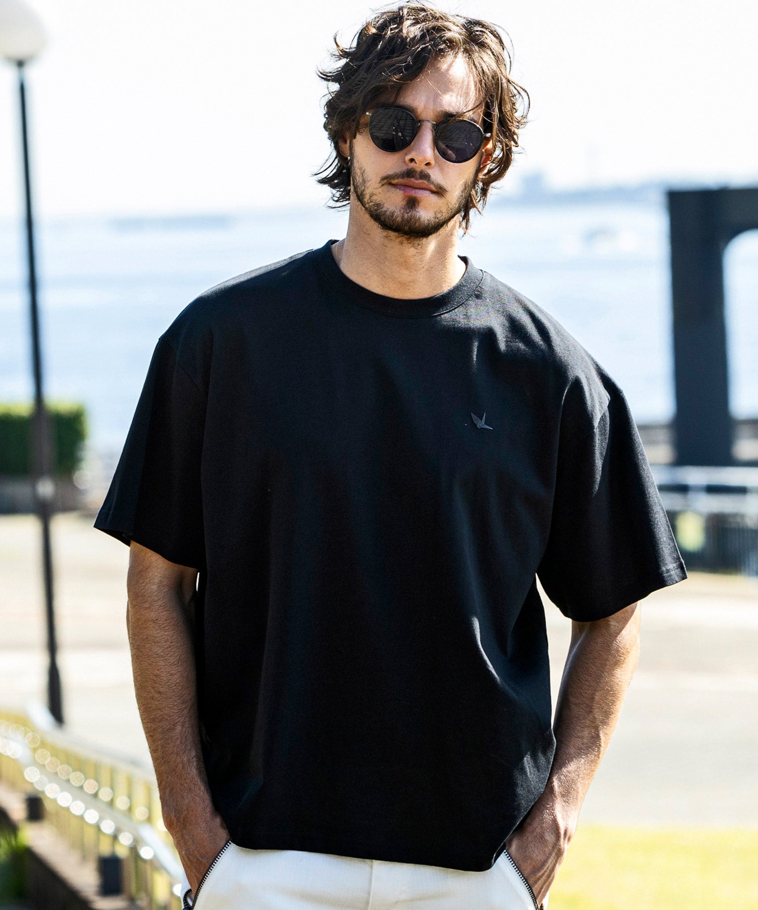 Uno Piu Uno Uguale Tre Relax Simple Logo Short Sleeve T-Shirt