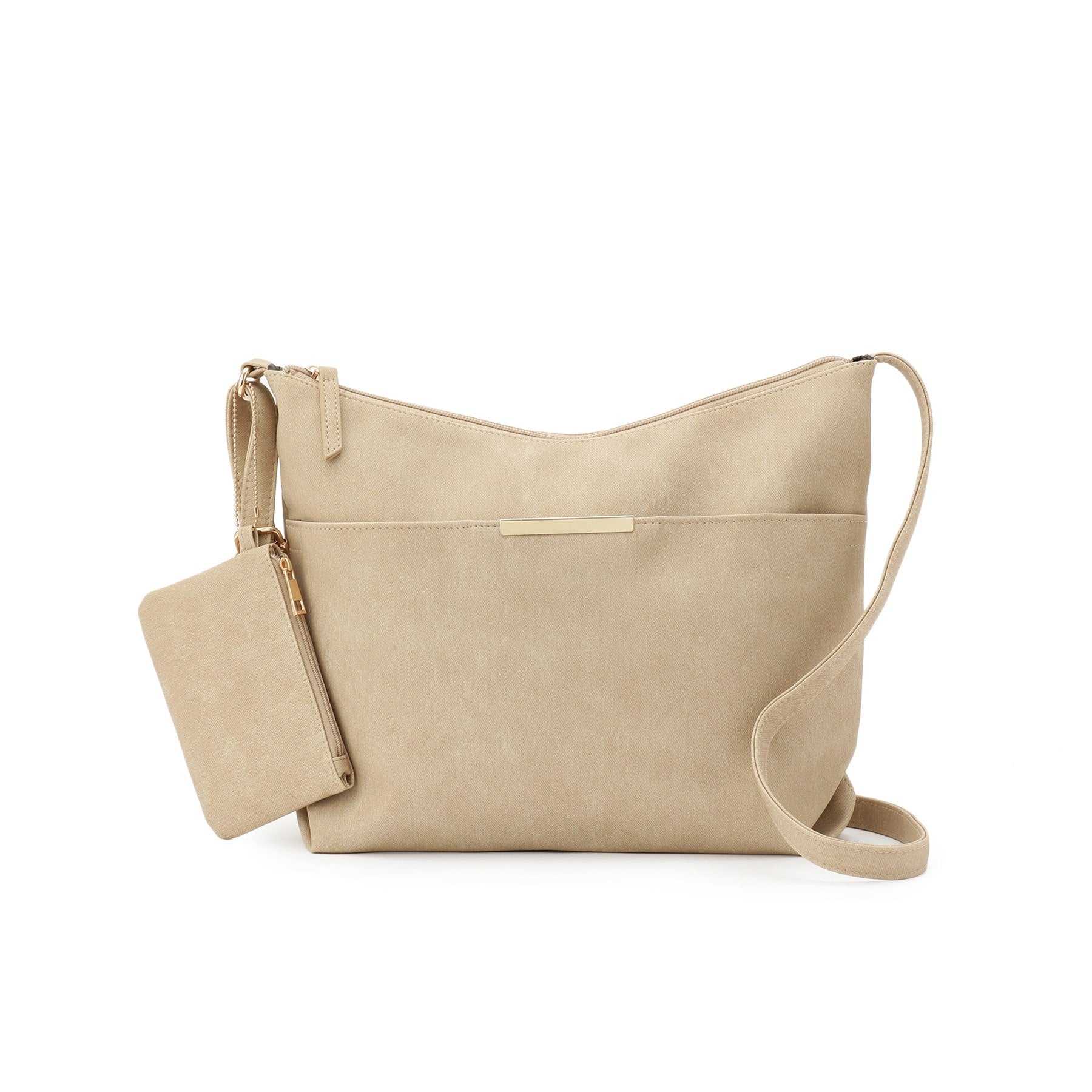 シューラルー SHOO・LA・RUE ダブルフェイスショルダーバッグ (ベージュ(052)) ベージュ(052)