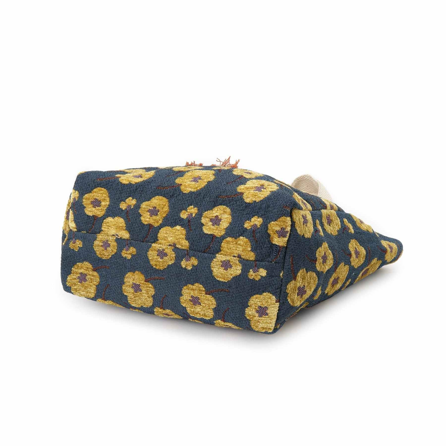 シューラルー SHOO・LA・RUE インド製ジャカードランチトートバッグ (ライトグレー(411)) ライトグレー(411)