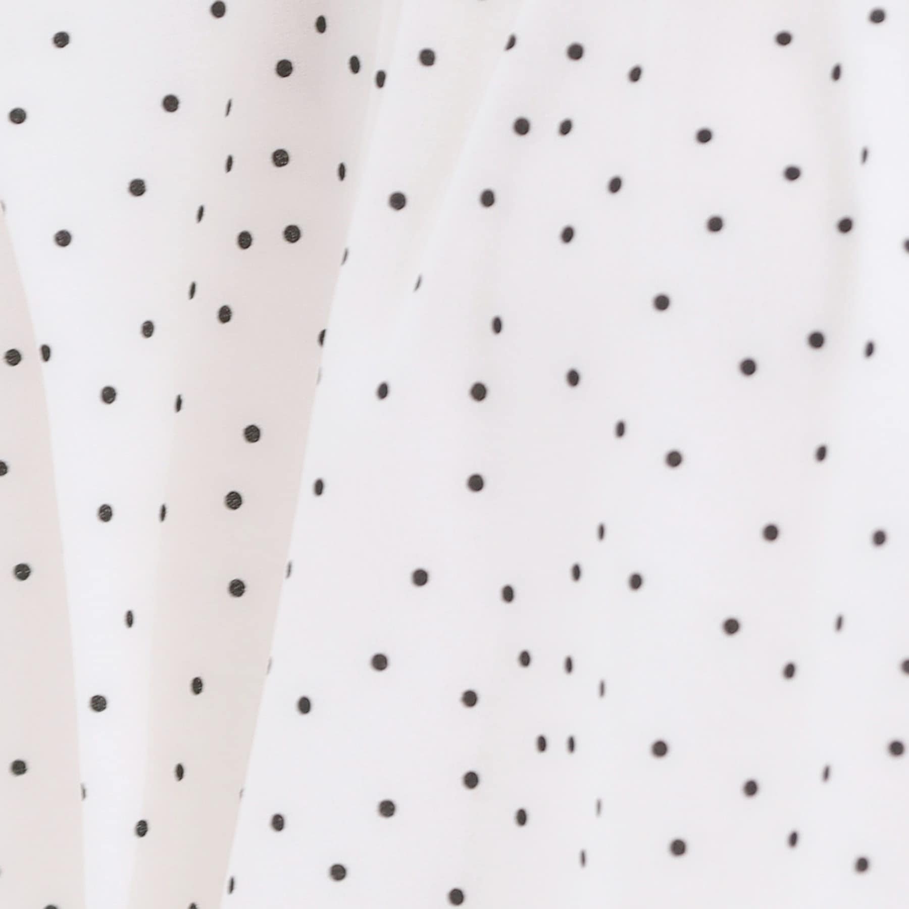 シューラルー SHOO・LA・RUE 【シューアイス】ドット柄デザイントップス (ブラック(619)) ブラック(619)