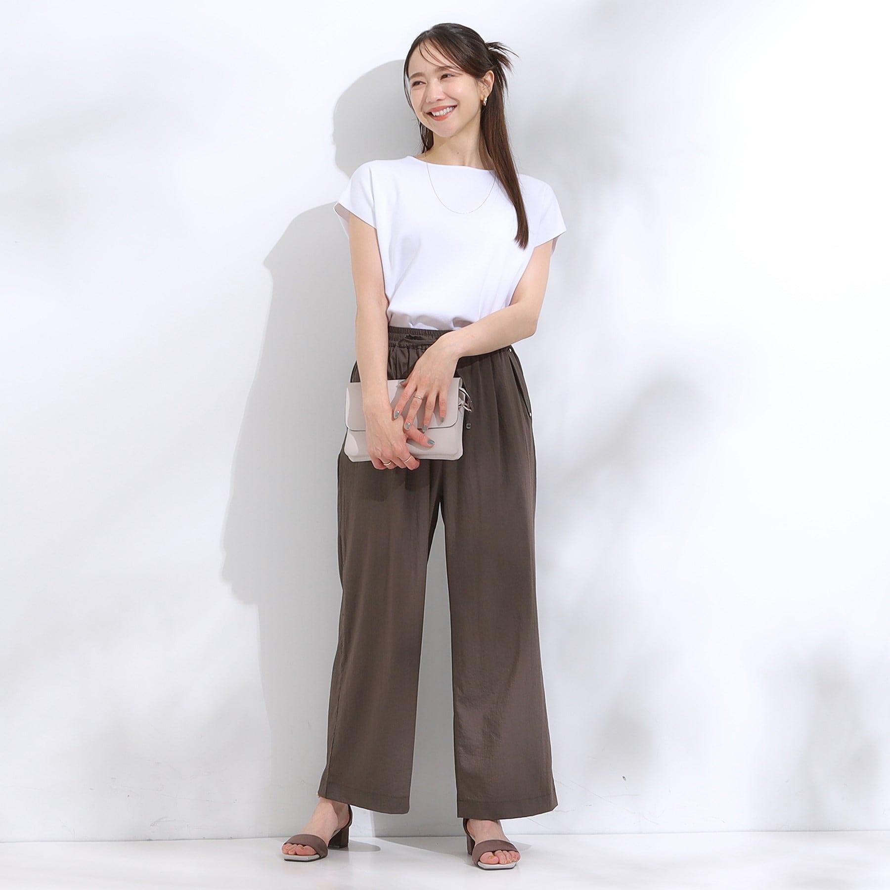 シューラルー SHOO・LA・RUE 【シューアイス/洗える】総針フレンチニット (ネイビー(094)) ネイビー(094)
