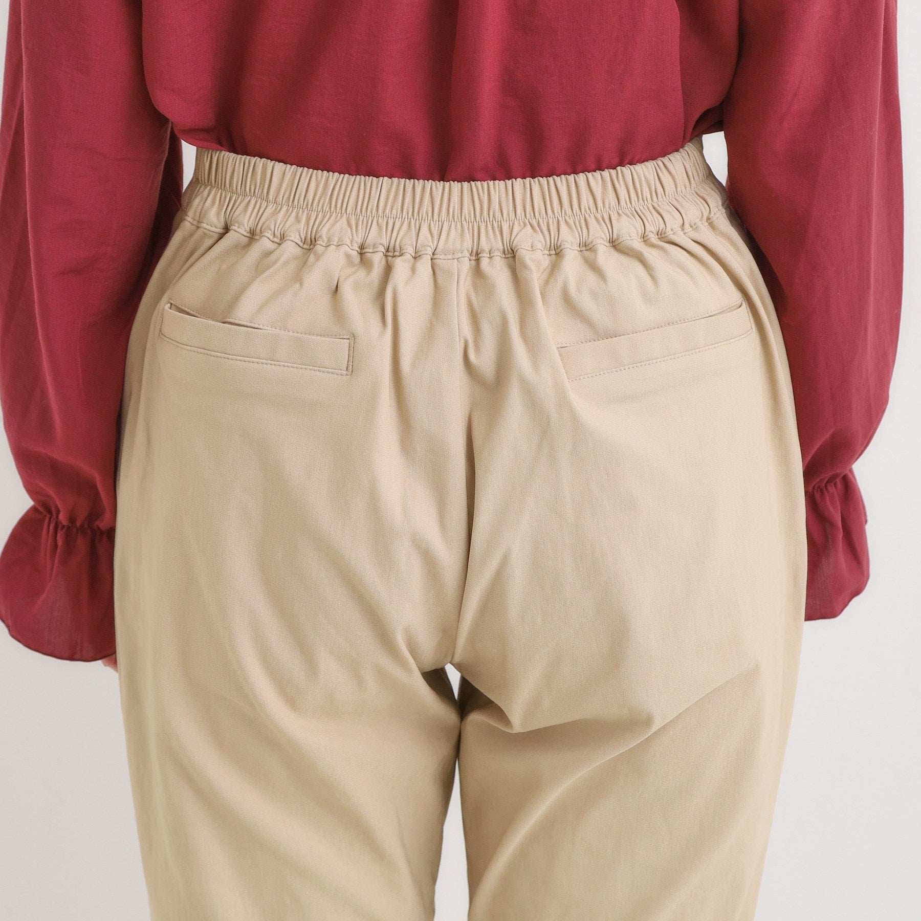 シューラルー SHOO・LA・RUE あったかハイパー裏起毛テーパード (チャコールグレー(014)) チャコールグレー(014)