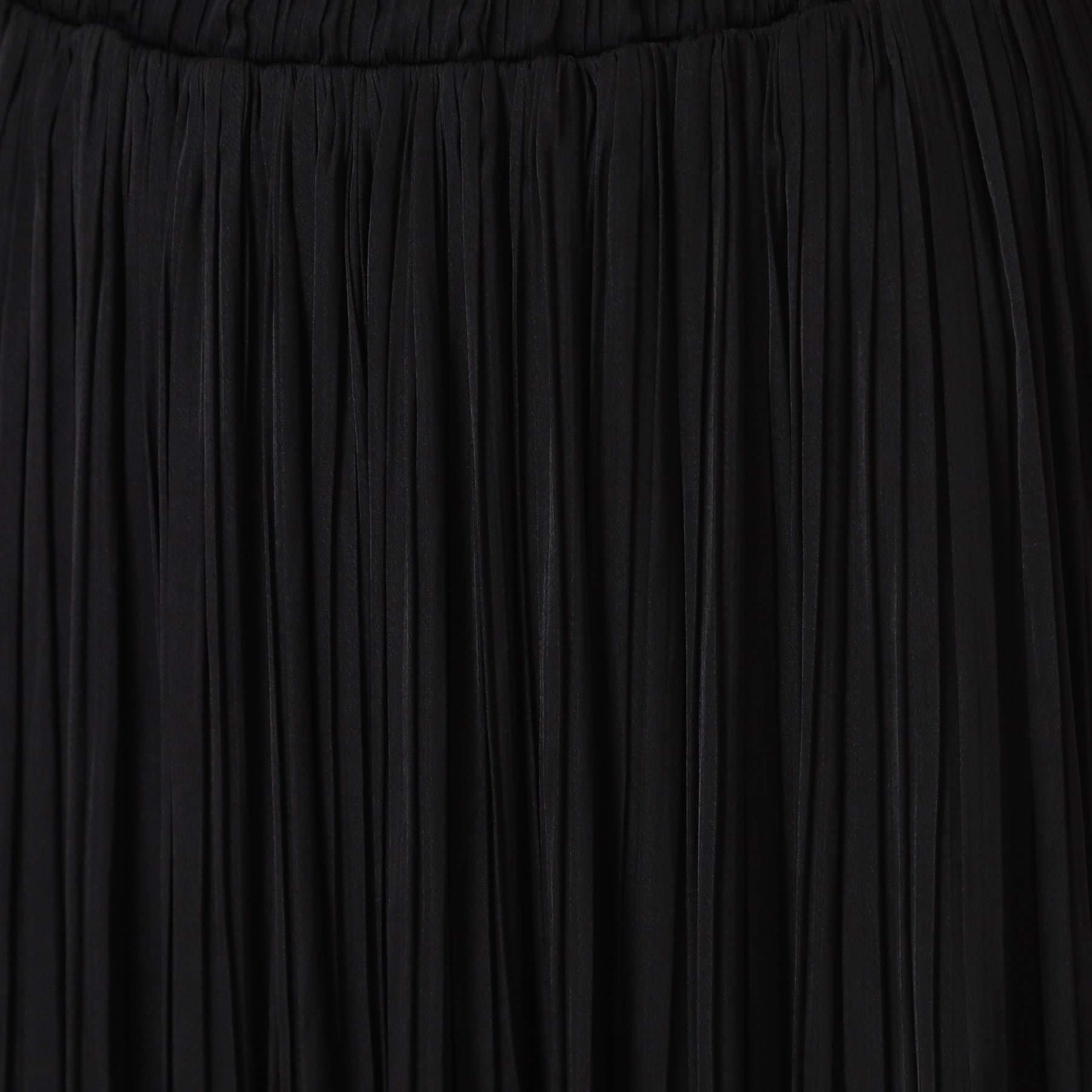 シューラルー SHOO・LA・RUE サテンプリーツスカート