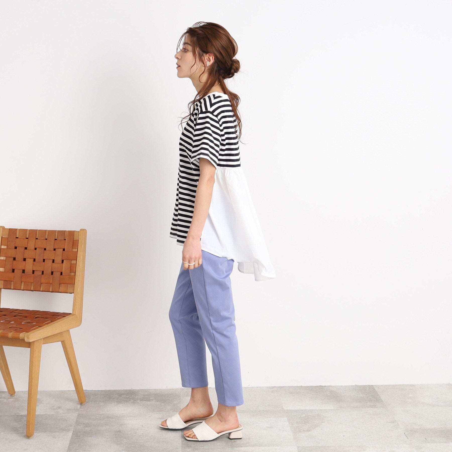 シューラルー SHOO・LA・RUE 一本は揃えておきたい【UV/接触冷感】ひんやりスキニーパンツ