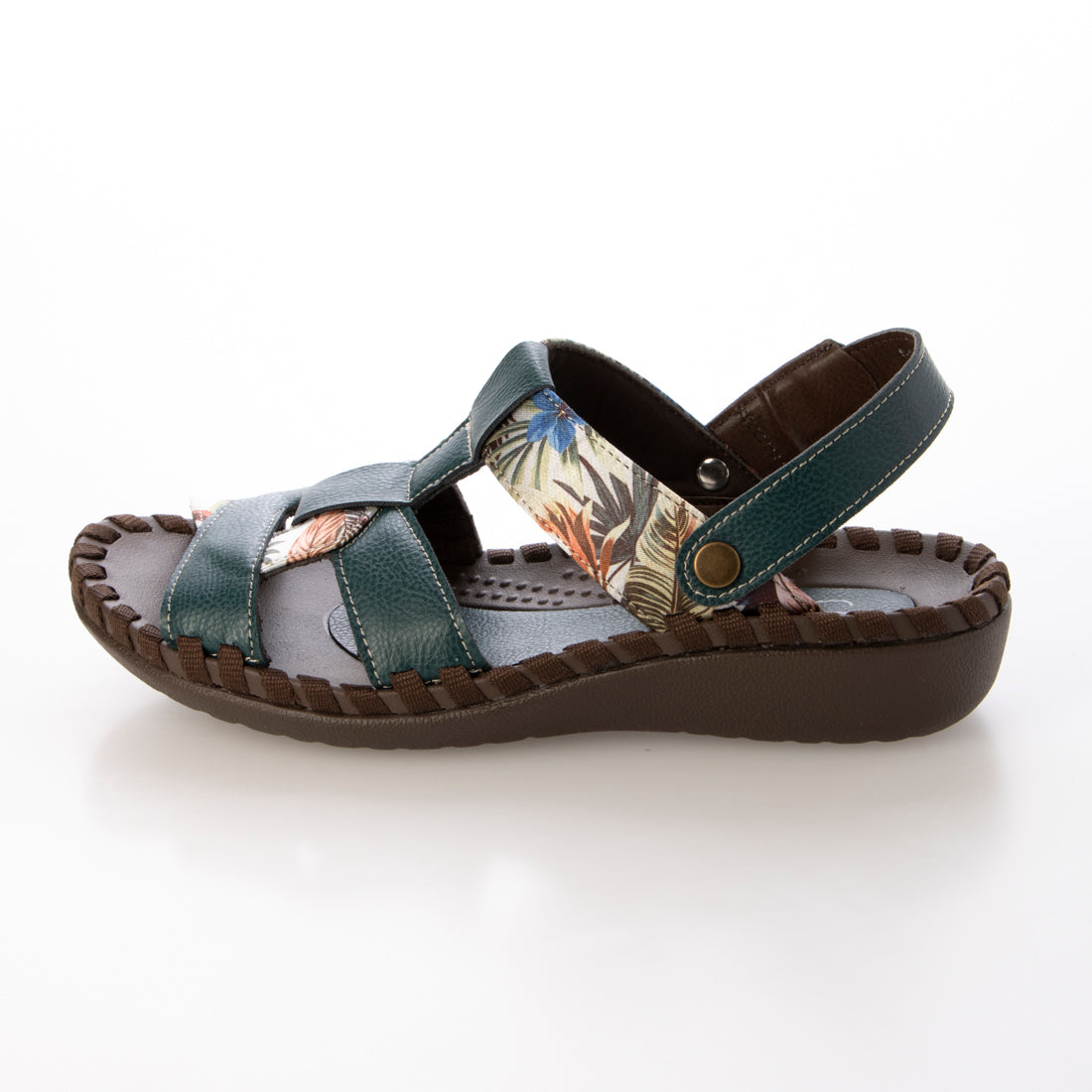 シュッテ Shutte レディースカジュアルサンダル (BLU) BLU