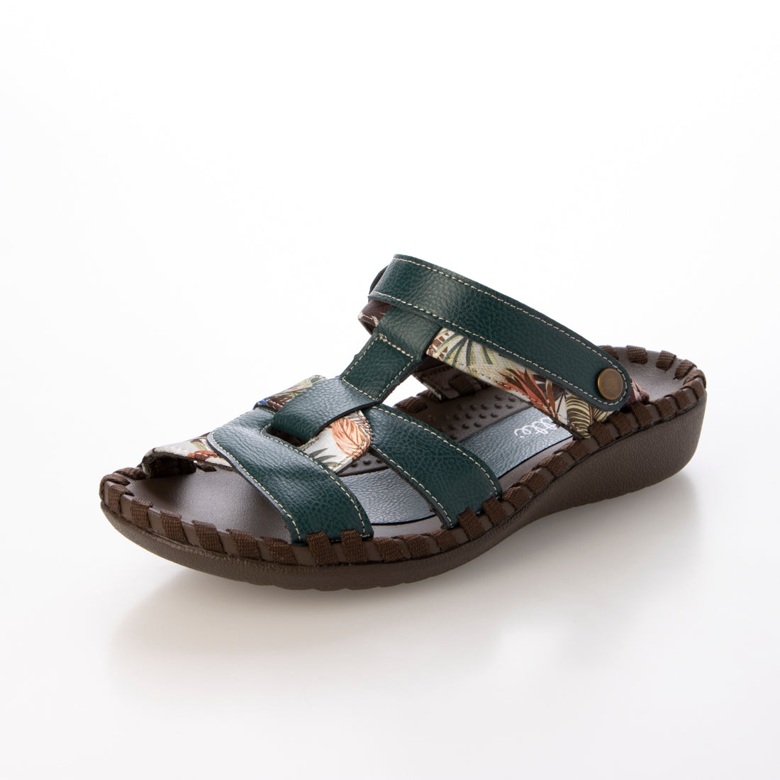 シュッテ Shutte レディースカジュアルサンダル (BLU) BLU