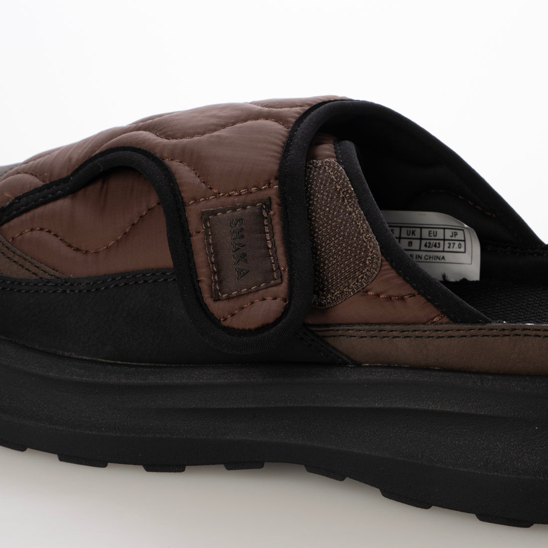 シャカ SHAKA SCHLAF SLIDE GES (Dark brown) Dark brown