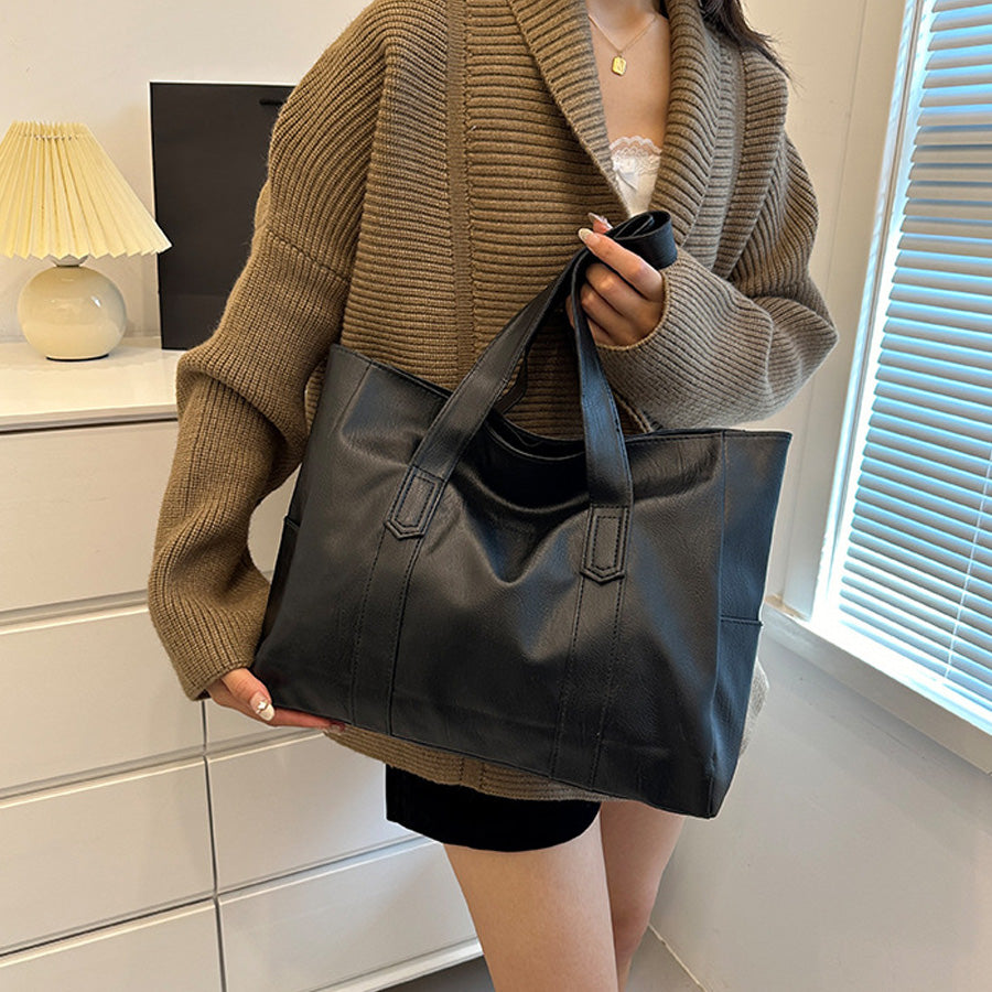 購物GO shoppinggo 托特包 女士 肩背 手提包 手提袋 包包 拉鍊款 大容量 通勤 包