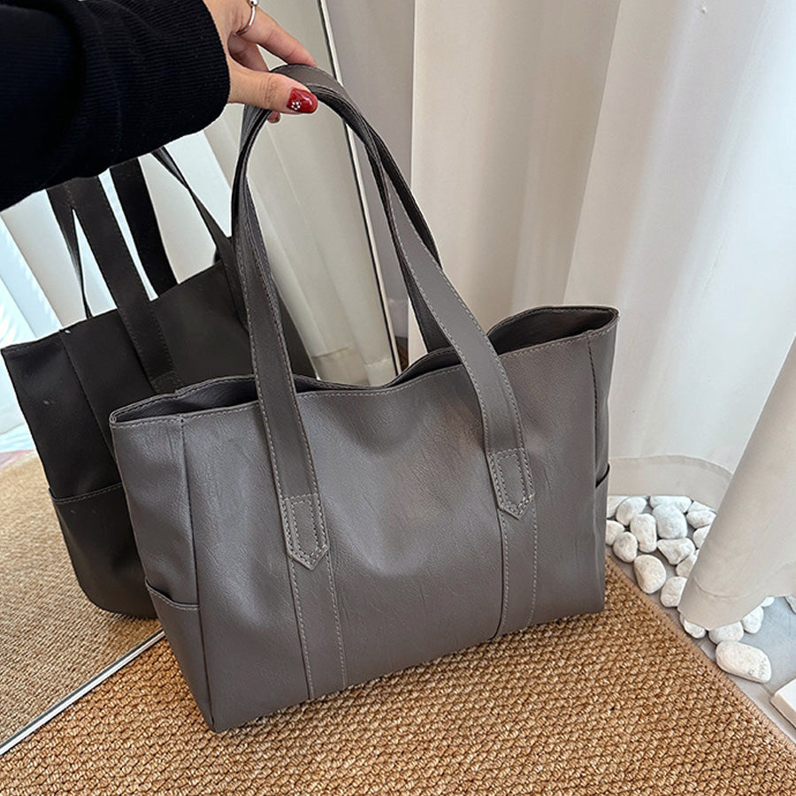 購物GO shoppinggo 托特包 女士 肩背 手提包 手提袋 包包 拉鍊款 大容量 通勤 包