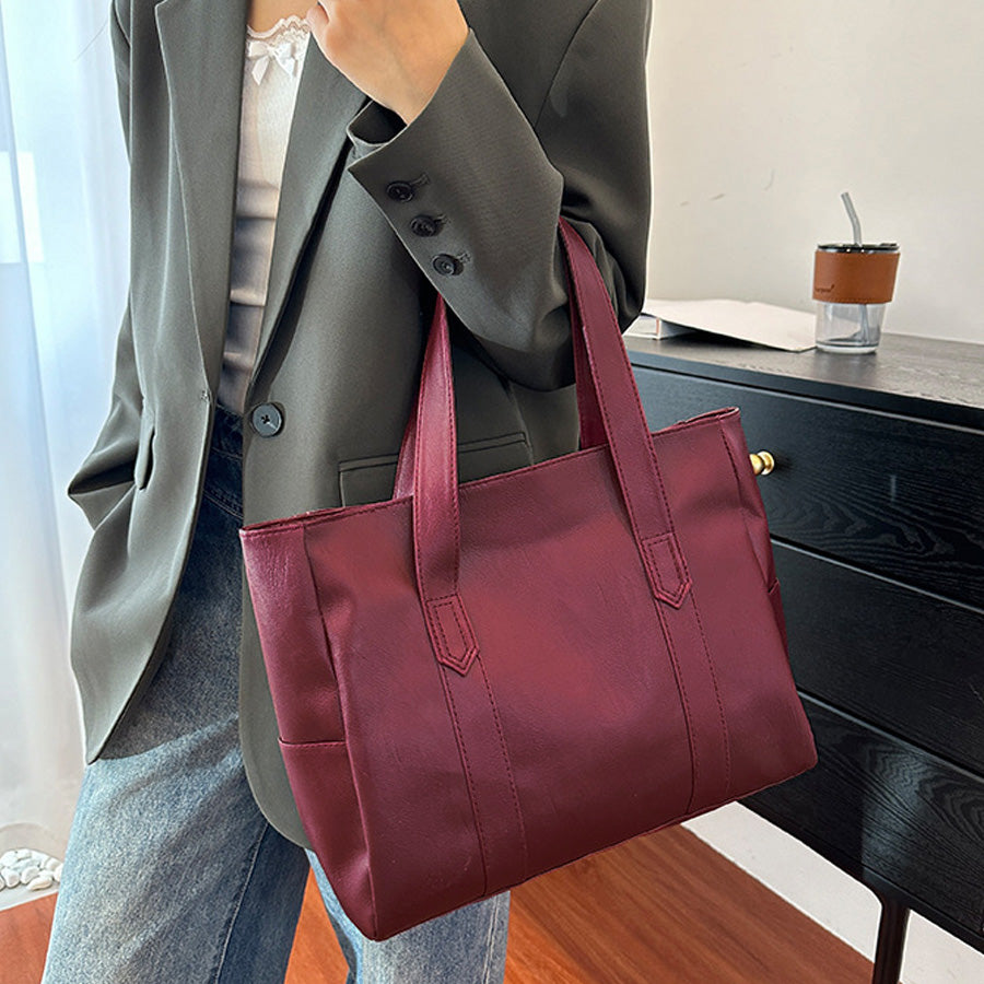 購物GO shoppinggo 托特包 女士 肩背 手提包 手提袋 包包 拉鍊款 大容量 通勤 包