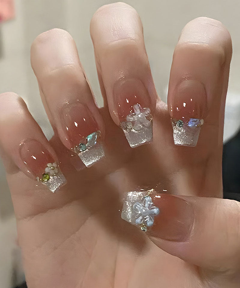 Shopping Go Nail Chips Hana Simple Red Artificial Nails Nail Art Deco