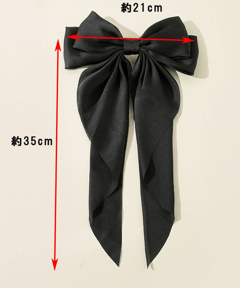 ショッピングゴー shoppinggo リボンヘアアクセサリー 大きめ 髪飾り 大きい おしゃれ キッズ 大人 オシャレ 卒業式 デート 結婚式 旅行
