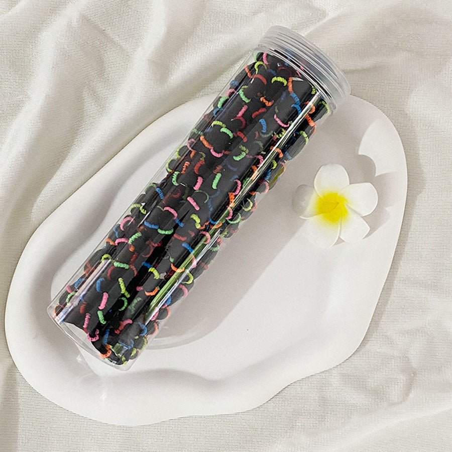 ショッピングゴー shoppinggo 不纏繞橡皮筋 小套裝 髮圈 嬰兒橡皮筋 不纏繞橡皮筋 簡約 KIDS 兒童 不痛 可愛 日常 普通使用 日用