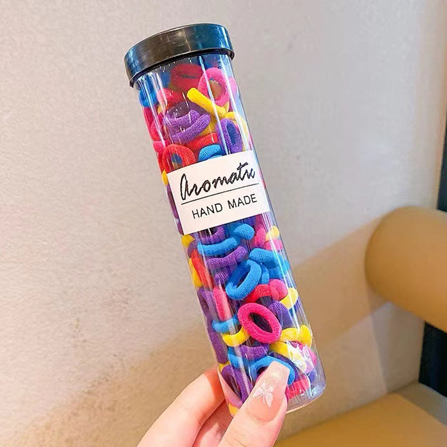 ショッピングゴー shoppinggo 不纏繞橡皮筋 小套裝 髮圈 嬰兒橡皮筋 不纏繞橡皮筋 簡約 KIDS 兒童 不痛 可愛 日常 普通使用 日用