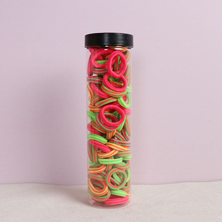 ショッピングゴー shoppinggo 不纏繞橡皮筋 小套裝 髮圈 嬰兒橡皮筋 不纏繞橡皮筋 簡約 KIDS 兒童 不痛 可愛 日常 普通使用 日用